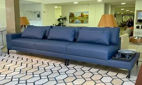 Sofá de couro premium 3